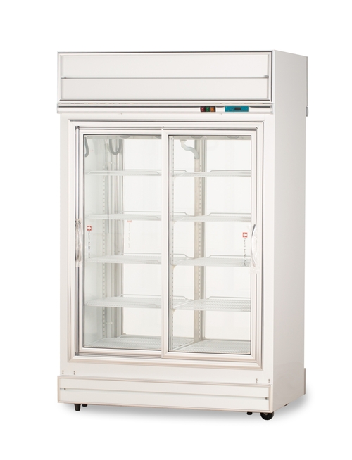 SN40  |Products|Display Glass Refrigerator-Two Side Door|Both Side Sliding Doors